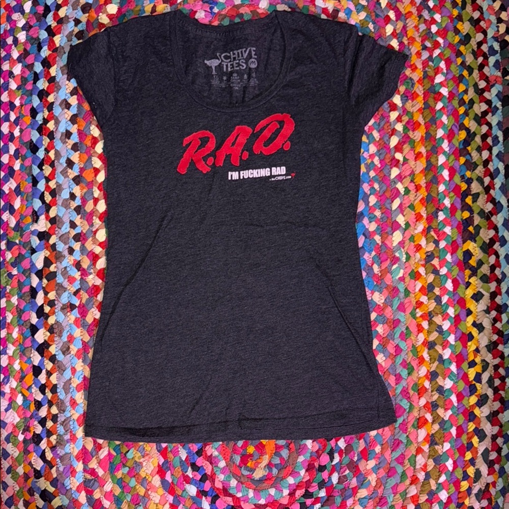 Women's RAD Short Sleeve Tee - Black